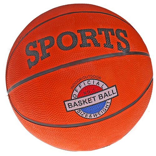 фото Мяч баскетбольный, pvc, размер 7, pvc, бутиловая камера, 530 г noname