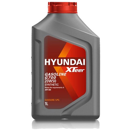 фото Hyundai xteer gasoline g700 20w50 sn масло моторное (пластик/корея) (1l)