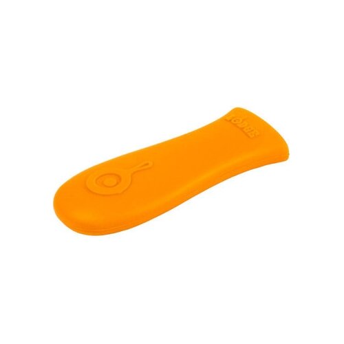 фото Накладка на ручку силиконовая для чугунных сковородок, оранжевая. ashh61 lodge