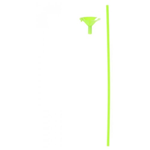 фото Трубочка для шаров, 32 см, d=5 мм и держатель-зажим для шаров, цвет зеленый happy pirate