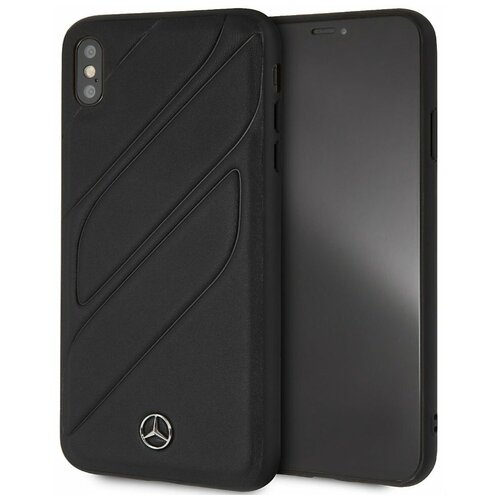 фото Чехол mercedes new organic i collection hard style case для iphone xs max чёрный merсedes-benz