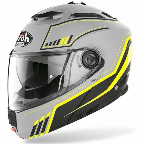 фото Airoh шлем модуляр phantom- s beat yellow matt xxl airoh helmet