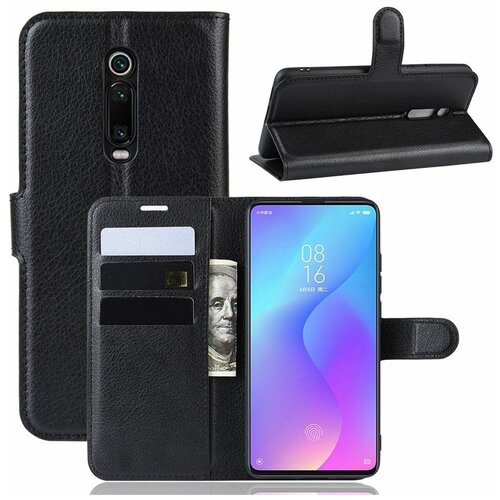 фото Brodef wallet чехол книжка для xiaomi mi 9t черный