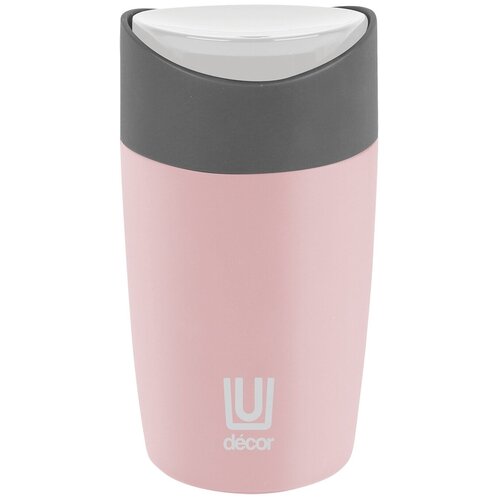 фото Термокружка decor travel cup, 0.4 л, розовый