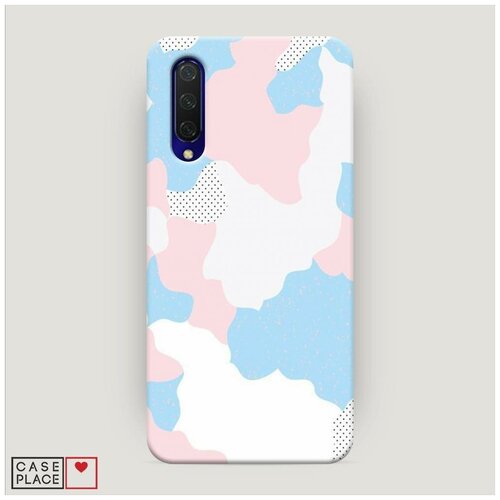 фото Чехол пластиковый xiaomi mi a3 lite пастельный камуфляж case place