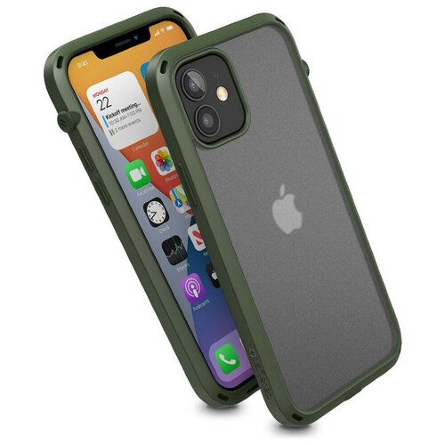 фото Противоударный чехол catalyst influence case для iphone 12/12 pro, цвет зеленый (catdrph12grnm2)