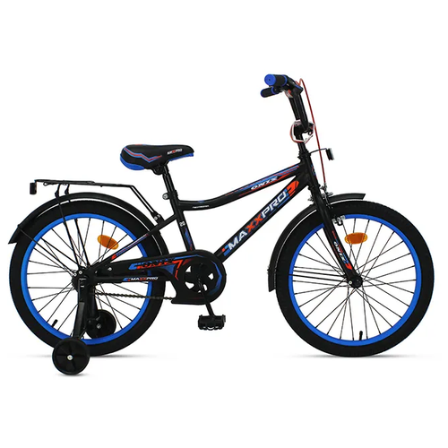 фото Велосипед детский maxxpro onix-n20-2 (чёрно-синий)