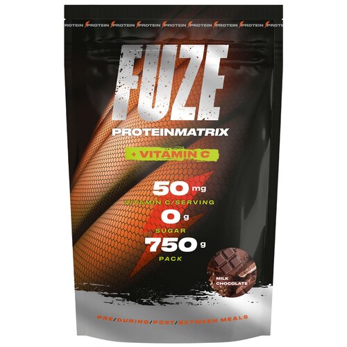 фото Протеин fuze matrix + vitamin c, 750 гр., молочный шоколад