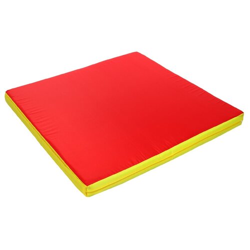 фото Мат с креплением к дск, 100 х 100 х 8 см, oxford, цвет зелёный/жёлтый/красный onlitop