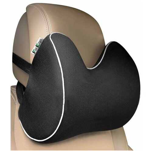 фото Подушка на подголовник автомобильного кресла в машину, шейная подпорка для поддержки головы и шеи forergo