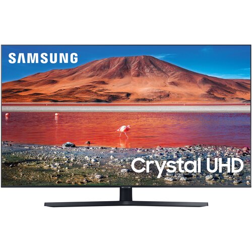 фото 55" телевизор samsung ue55tu7500u led, hdr (2020), серый титан