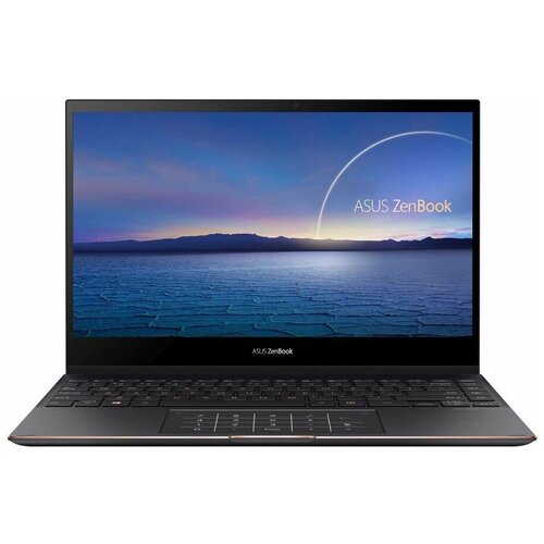 фото Ноутбук asus zenbook flip s ux371ea-hl152t 90nb0rz2-m06680 (intel core i5 2.4ghz/8192mb/512gb ssd/intel iris xe graphics/wi-fi/bluetooth/cam/13.3/3840x2160/windows 10)