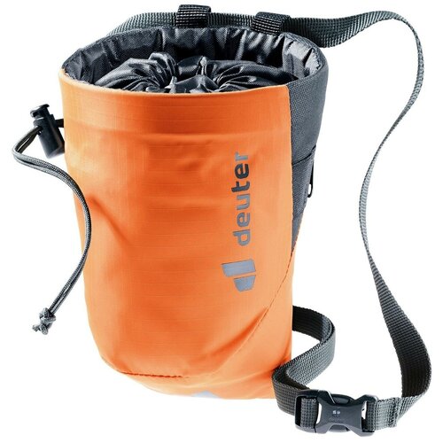 фото Мешок для магнезии deuter 2021-22 gravity chalk bag ii m saffron-graphite