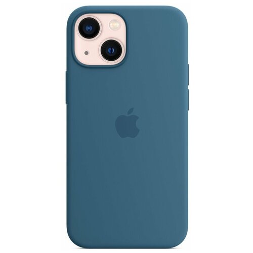 фото Чехол-накладка apple silicone case with magsafe blue jay для iphone 13 силикон, полярная лазурь mm273ze/a