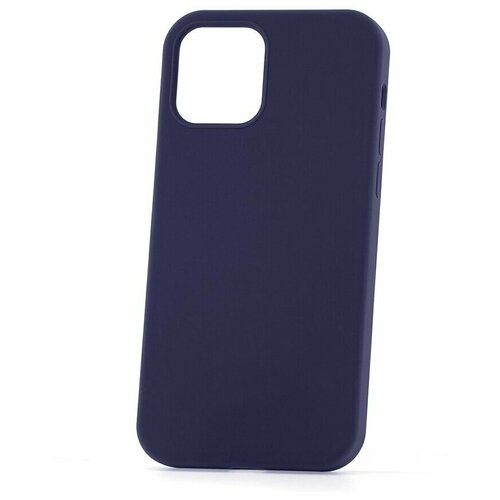 фото Чехол на apple iphone 12 pro / 12 kruche silicone navy blue / чехол для apple iphone / чехол для айфон / бампер на айфон / чехол накладка для iphone / противоударная накладка для iphone / защита для iphone / защита на айфон / силиконовый чехол для iphone / пластиковый чехол на iphone / защитный чехол для iphone кruче