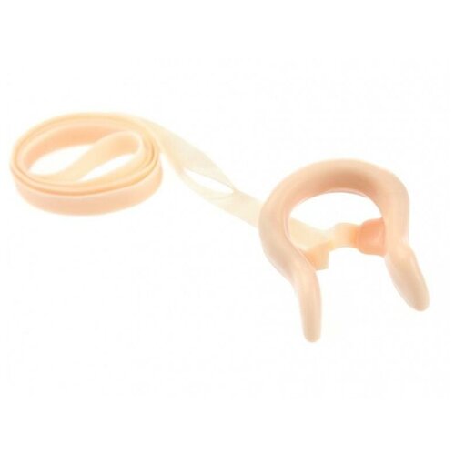 фото Зажим для носа madwave nose clip safety strap с ремешком
