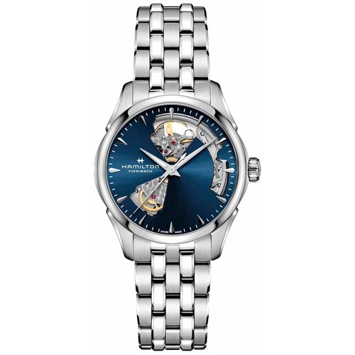 фото Часы hamilton jazzmaster open heart auto h32215141