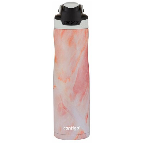 фото Термокружка contigo couture chill 0.72л (2127884) white/pink