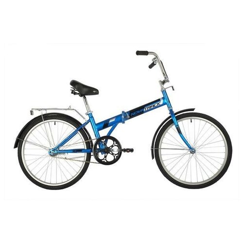 фото Складной велосипед novatrack 24" синий