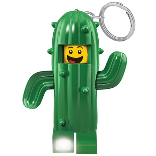 фото Брелок-фонарик для ключей lego cactus boy