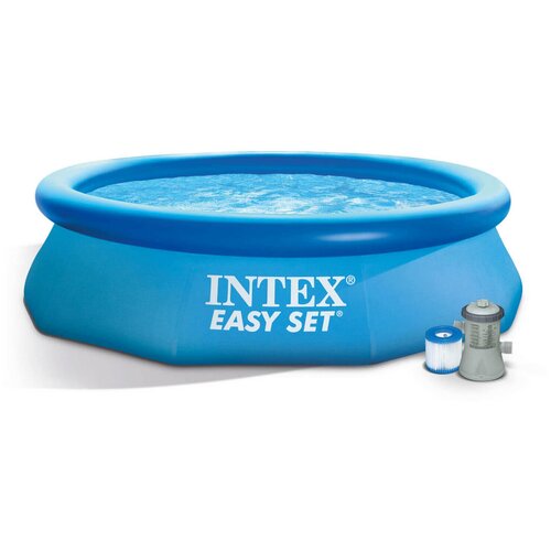 фото Надувной бассейн intex easy set 305х305х61см 3077л, фил.-насос 1250л/ч (28-118)