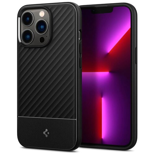 фото Чехол для iphone 13 pro spigen core armor, matte black [acs03294]