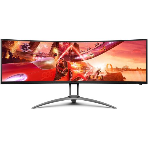 фото Монитор 49" aoc agon ag493ucx черный va 5120x1440 550 cd/m^2 1 ms hdmi displayport аудио usb