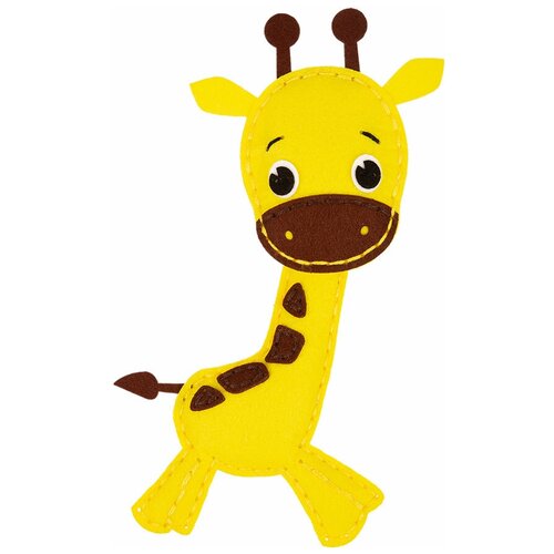 фото Набор для изготовления игрушки miadolla "жирафик", 13x21 см, арт. kd-0264
