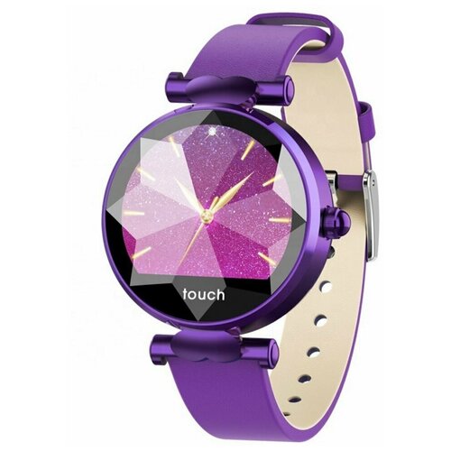 фото Смарт часы женские smart watch b80 (фиолетовый)