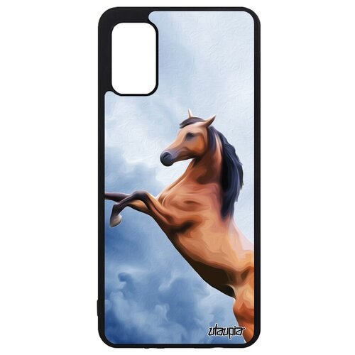 фото Защитный чехол на смартфон // samsung galaxy a41 // "лошадь" животные дизайн, utaupia, розовый