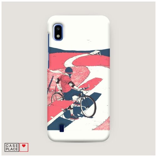 фото Чехол пластиковый samsung galaxy a10 хобби велосипед 4 case place