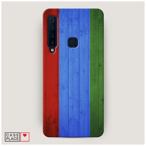 фото Чехол пластиковый samsung galaxy a9 2018 флаг дагестана case place