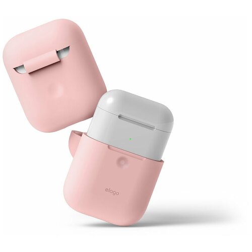 фото Чехол elago для airpods wireless silicone case pink