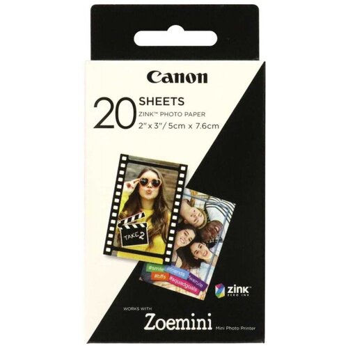 фото Набор для печати canon zp-203020 3214c00220л.белый для сублимационных принтеров