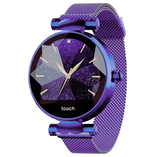 фото Женские умные часы smart watch h1 с измерением давления и сердечного ритма (purple)