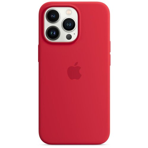 фото Чехол для apple iphone 13 pro silicone case with magsafe red