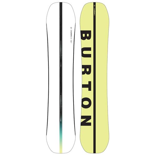 фото Сноуборд burton custom (21-22), 162w см, зеленый/желтый