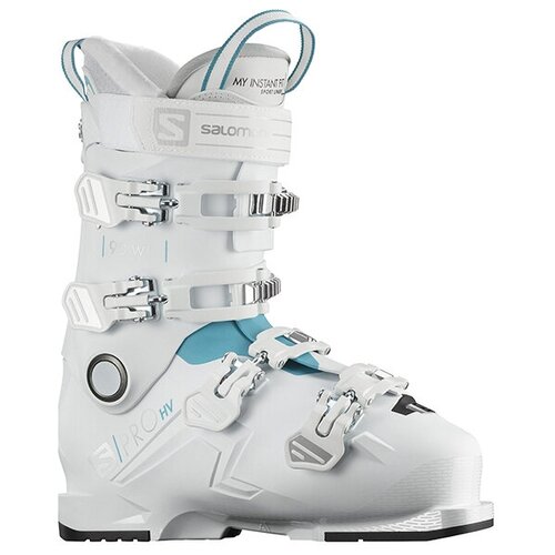 фото Горнолыжные ботинки salomon s/pro hv 90 w white/scuba blue (20/21) (25.5)