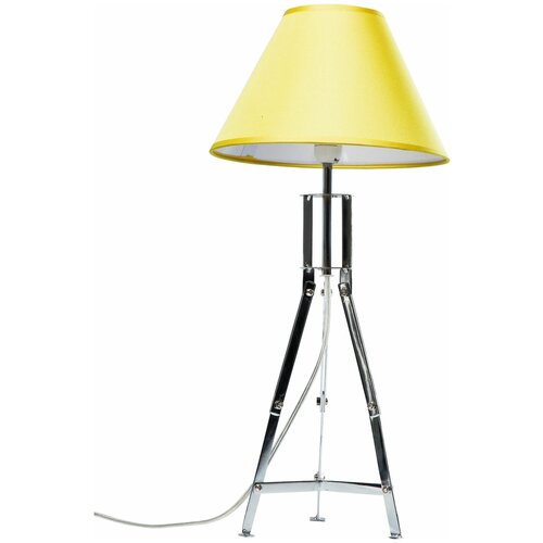 фото Kare design лампа настольная rhythm, коллекция "ритм" 22*47*22, сталь, хлопок, желтый