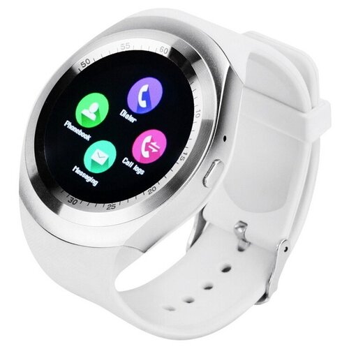 фото Смарт часы smart watch y1 белые aspect