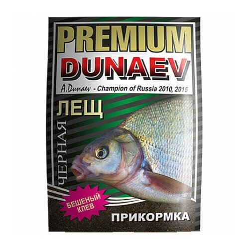 фото Dunaev прикормка dunaev-premium 1кг лещ черный