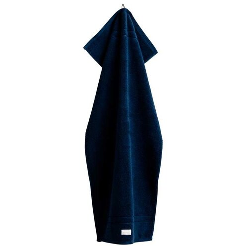 фото Полотенце махровое gant home organic premium 30x50см, цвет темно-синий