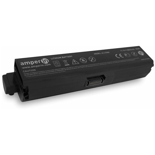 фото Аккумуляторная батарея усиленная amperin для ноутбука toshiba satellite l515 11.1v (8800mah)