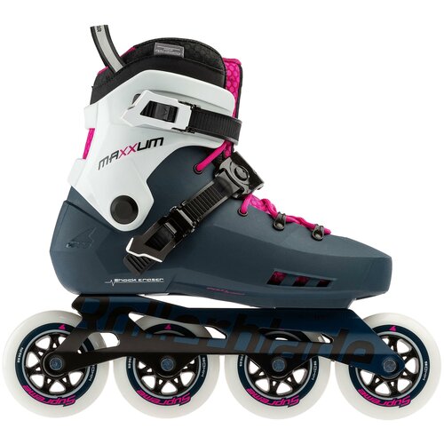 фото Роликовые коньки rollerblade 2021 maxxum edge 90 w raspberry/sapphire (см:25,5)