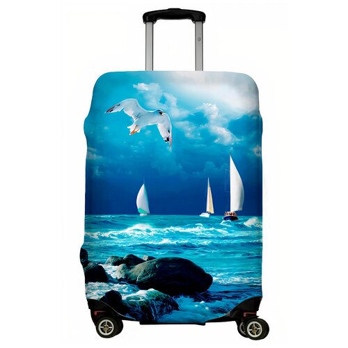 фото Чехол для чемодана "чайки" размер l lejoy