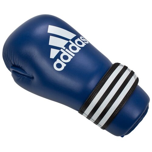 фото Перчатки полуконтакт semi contact gloves синие (размер xs) adidas