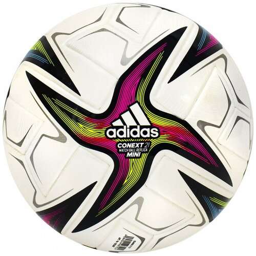 фото Мяч футбольный сув. adidas conext 21 mini ,арт.gk3487, р.1