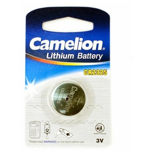 Фото - Батарейка литиевая Camelion CR2325 (3V) camelion батарейка camelion cr2016 bp1