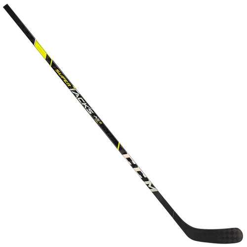 фото Хоккейная клюшка ccm super tacks as3 pro 137 см, p28 (50) левый черный/желтый