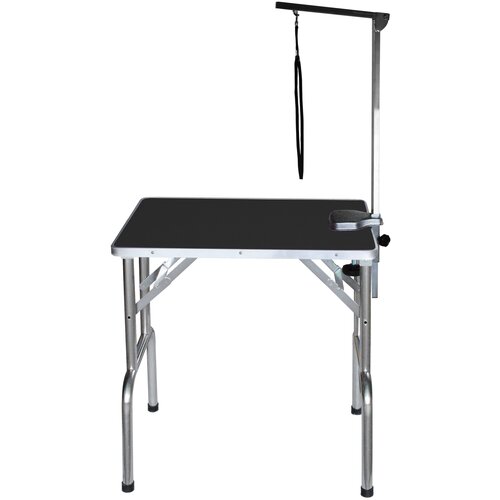 фото Стол show tech ss grooming table black show для груминга (70 x 48 x 76 см, черный)